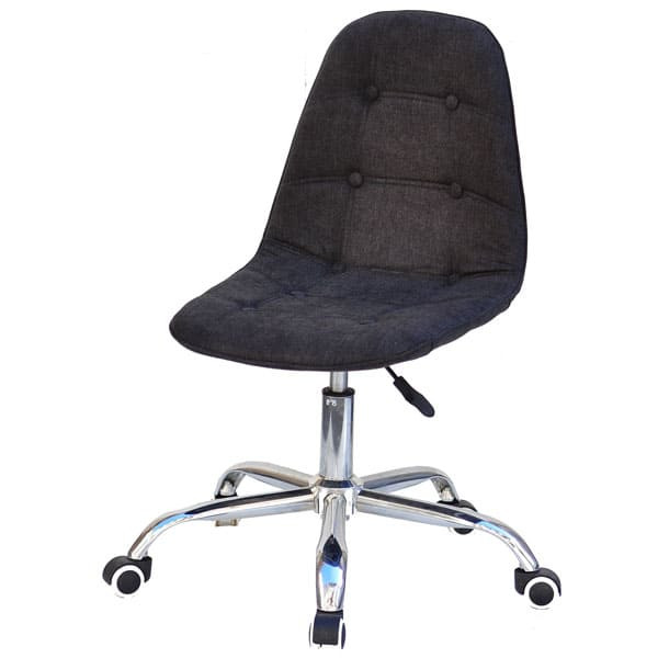 Стілець Onder Mebli Alex Office Темно-сірий G-111 Шеніл-1