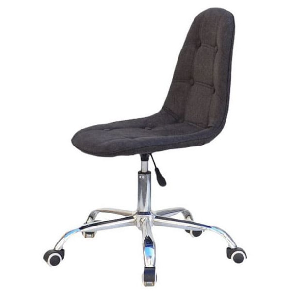 Стілець Onder Mebli Alex Office Темно-сірий G-111 Шеніл-2