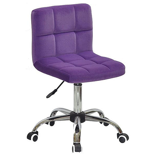 Стул Onder Mebli Arno CH-Office Пурпур B-1013 Бархат-0