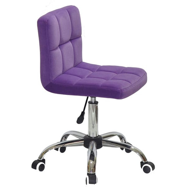 Стул Onder Mebli Arno CH-Office Пурпур B-1013 Бархат-2