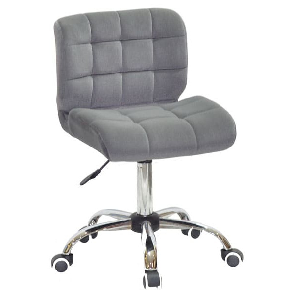 Стілець Onder Mebli Soho CH-Office Сірий B-1004 Оксамит-0