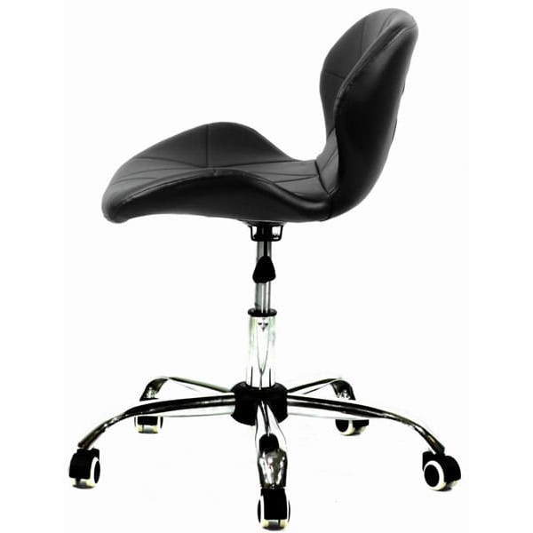 Стілець Onder Mebli Invar Office Чорний Екошкіра-2