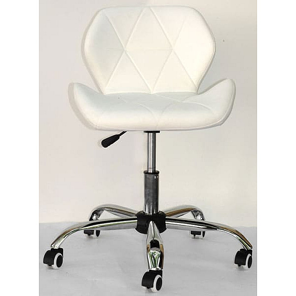 Стілець Onder Mebli Invar Office Білий Екошкіра-0