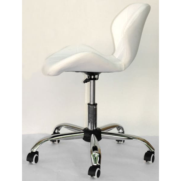 Стілець Onder Mebli Invar Office Білий Екошкіра-1