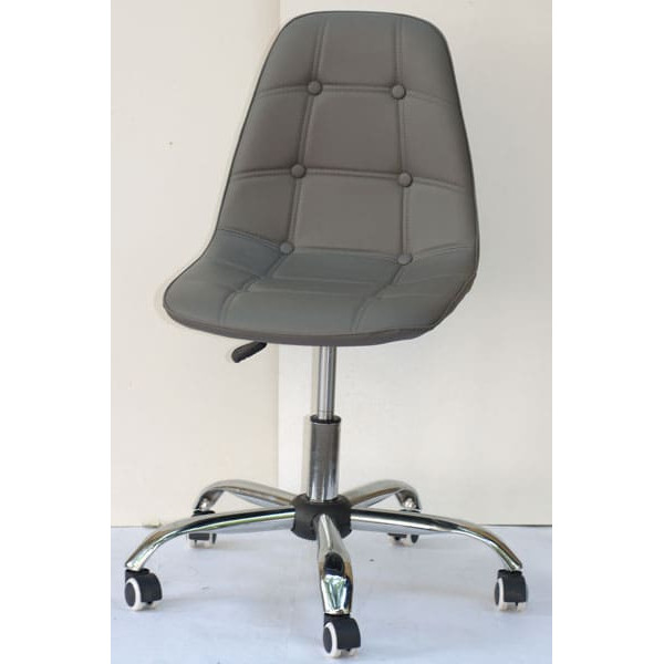 Стул Onder Mebli Alex Office Серый 21 Экокожа-0