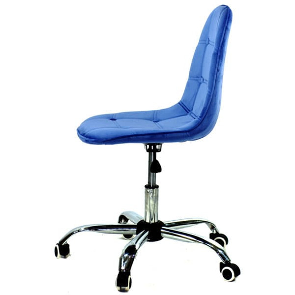 Стул Onder Mebli Alex Office Синий B-1 Бархат-2