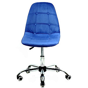 Стілець Onder Mebli Alex Office Синій B-1 Оксамит