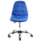 Стул Onder Mebli Alex Office Синий B-1 Бархат-0-thumb
