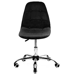 Стілець Onder Mebli Alex Office Чорний B-4 Оксамит