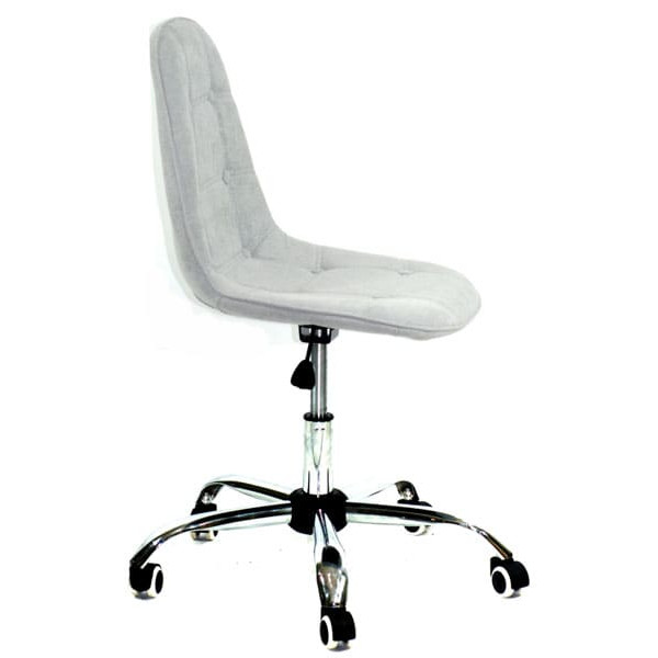 Стул Onder Mebli Alex Office Светло-серый G-102 Шенилл-1