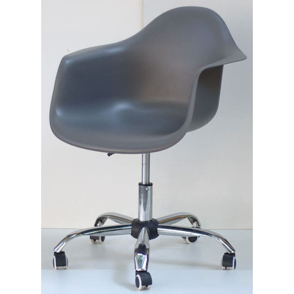 Стілець Onder Mebli Leon Office Сірий 21-1