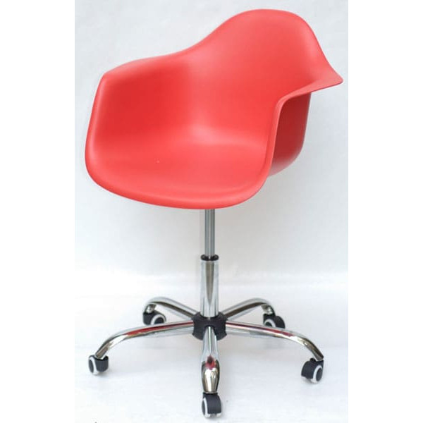 Стул Onder Mebli Leon Office Красный 05-1