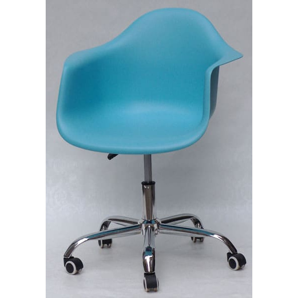 Стул Onder Mebli Leon Office Голубой 52-1