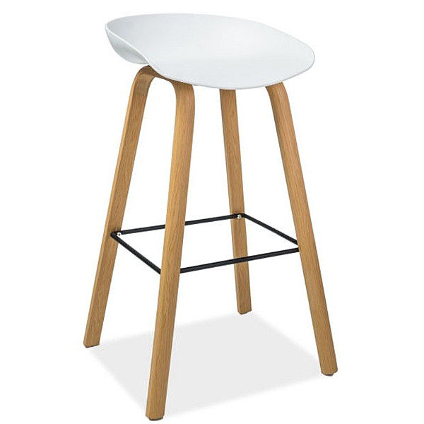 Барный стул Onder Mebli Konor BAR 75 Белый 07-0