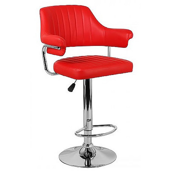 Барний стілець Onder Mebli Jeff BAR CH-BASE Червоний 1007-0
