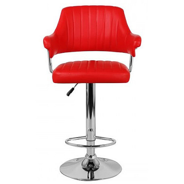 Барний стілець Onder Mebli Jeff BAR CH-BASE Червоний 1007-1