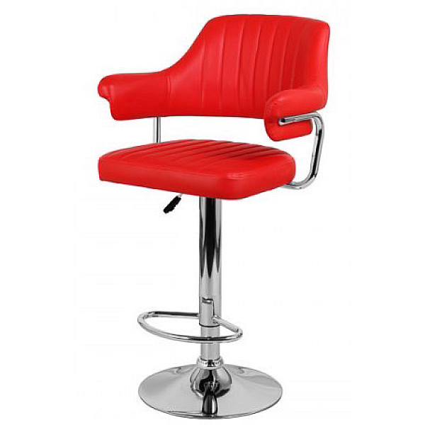 Барний стілець Onder Mebli Jeff BAR CH-BASE Червоний 1007-2