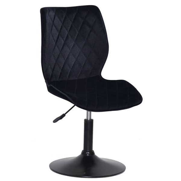 Стул Onder Mebli Toni BK-BASE Черный B-1011 Бархат-0