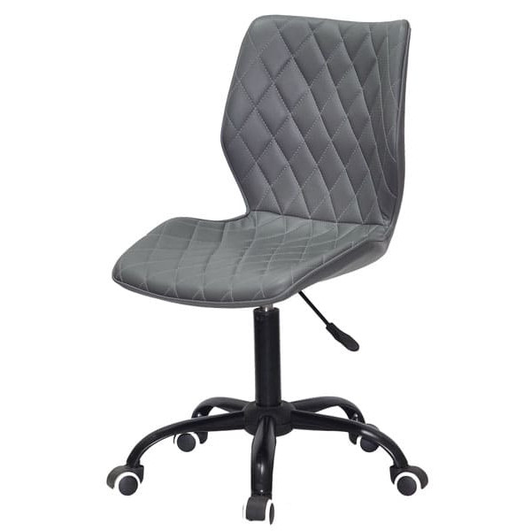 Стул Onder Mebli Toni BK-Office Серый 1001 Экокожа-1