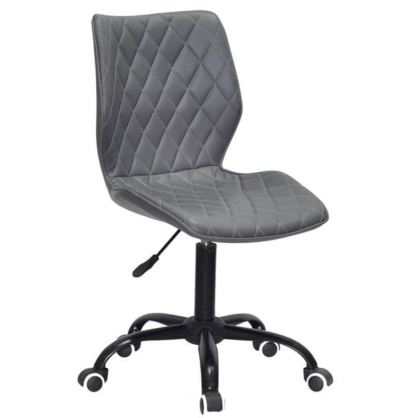 Стул Onder Mebli Toni BK-Office Серый 1001 Экокожа-0