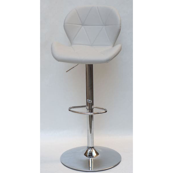 Барный стул Onder Mebli Invar BAR CH - BASE Серый 10 Экокожа-1