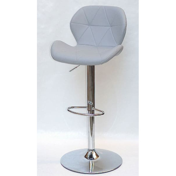 Барный стул Onder Mebli Invar BAR CH - BASE Серый 35 Экокожа-1