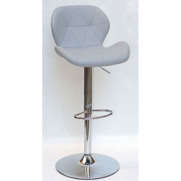 Барный стул Onder Mebli Invar BAR CH - BASE Серый 35 Экокожа-0