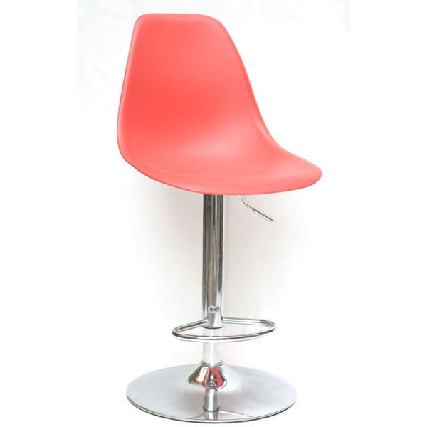 Барний стілець Onder Mebli Nik BAR CH - BASE Червоний 05 Пластик-0
