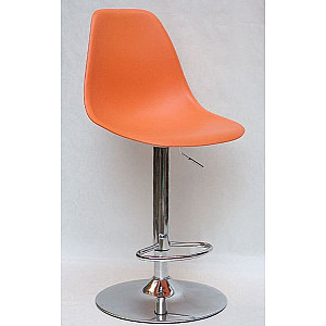 Барный стул Onder Mebli Nik BAR CH - BASE Оранжевый 70 Пластик