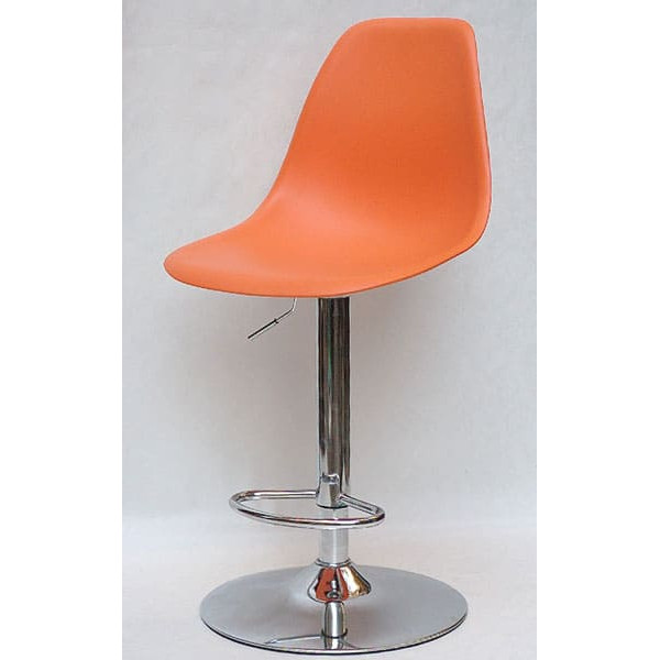 Барний стілець Onder Mebli Nik BAR CH - BASE Помаранчевий 70 Пластик-1