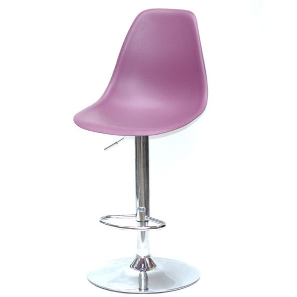 Барний стілець Onder Mebli Nik BAR CH - BASE Пурпурний 62 Пластик-1