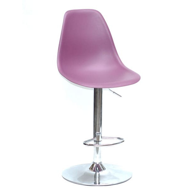 Барний стілець Onder Mebli Nik BAR CH - BASE Пурпурний 62 Пластик-0