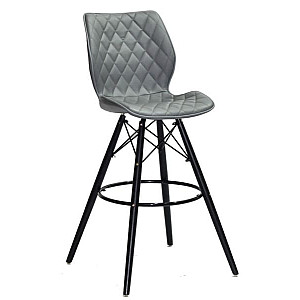 Барний стілець Onder Mebli Nolan BAR 75 - BK Сірий 1001
