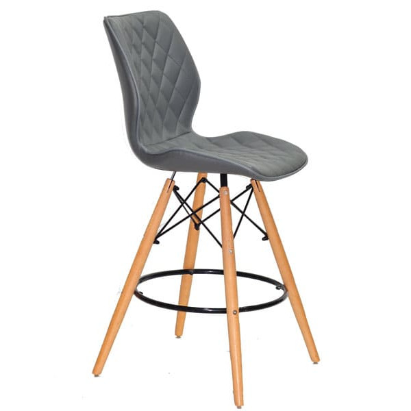 Напівбарний стілець Onder Mebli Nolan BAR 65 Сірий 1001-2