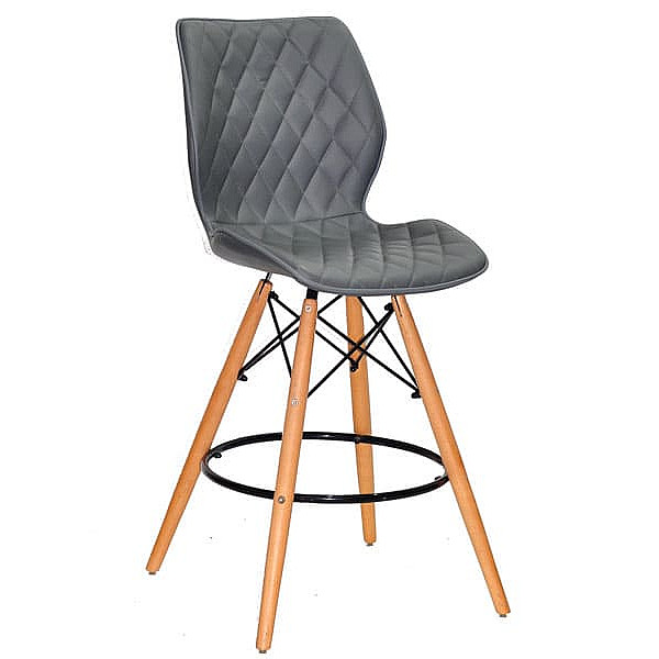 Напівбарний стілець Onder Mebli Nolan BAR 65 Сірий 1001-0