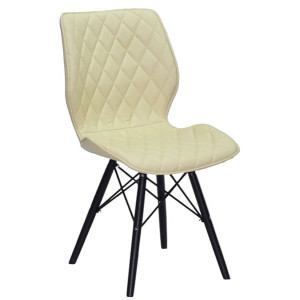 Стул Onder Mebli Nolan BK Бежевый 1017 Экокожа