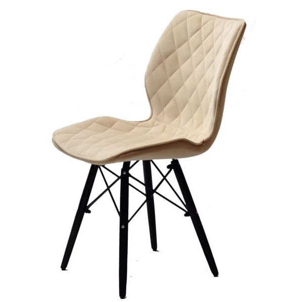 Стул Onder Mebli Nolan BK Бежевый B-1005 Бархат-3