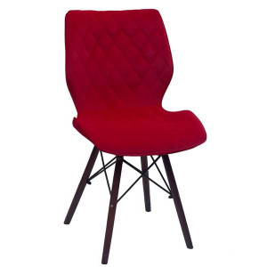 Стул Onder Mebli Nolan BK Красный B-1016 Бархат