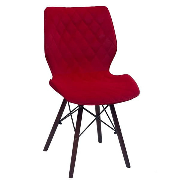 Стул Onder Mebli Nolan BK Красный B-1016 Бархат-0
