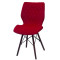 Стул Onder Mebli Nolan BK Красный B-1016 Бархат-1-thumb