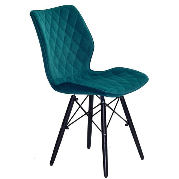 Стул Onder Mebli Nolan BK Зеленый B-1003 Бархат-2