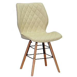 Стул Onder Mebli Nolan Q Бежевый 1017 Экокожа