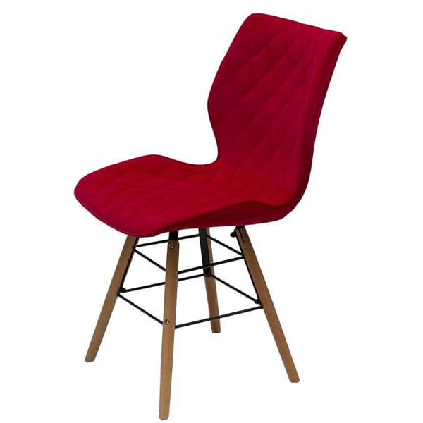 Стул Onder Mebli Nolan Q Красный B-1016 Бархат-3