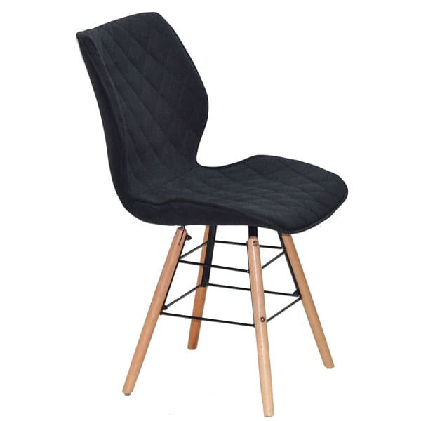 Стілець Onder Mebli Nolan Q Сірий SH-2 Шеніл-2