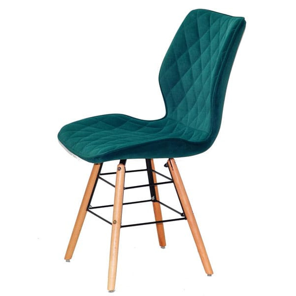 Стілець Onder Mebli Nolan Q Зелений B-1003 Оксамит-3