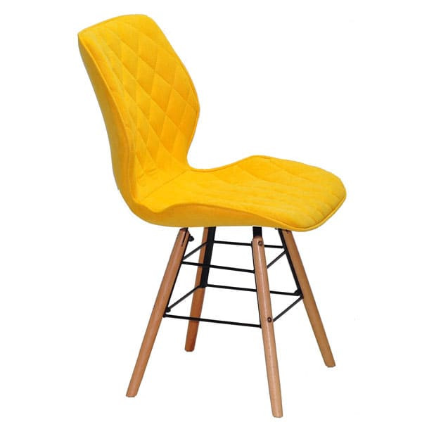 Стул Onder Mebli Nolan Q Желтый SH - 5 Шенилл-2