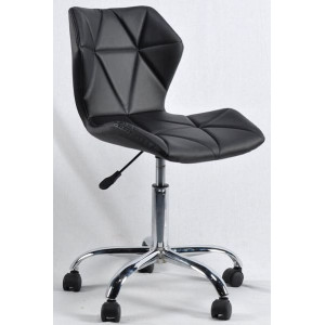 Стілець Onder Mebli Torino CH-Office Чорний Екошкіра