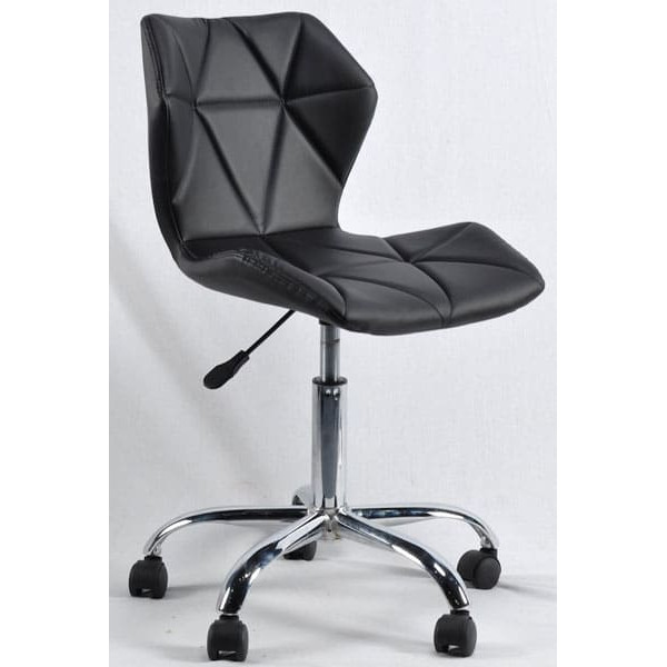 Стілець Onder Mebli Torino CH-Office Чорний Екошкіра-0