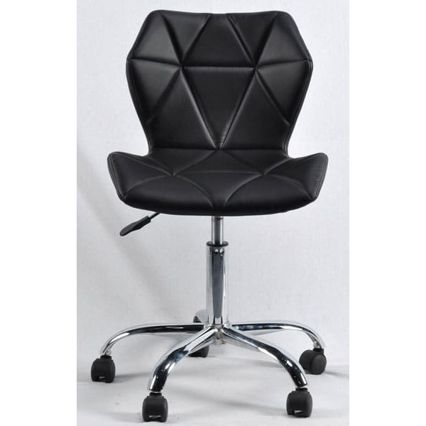 Стілець Onder Mebli Torino CH-Office Чорний Екошкіра-1