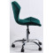 Стул Onder Mebli Torino CH-Office Зеленый B-1003 Бархат-1-thumb